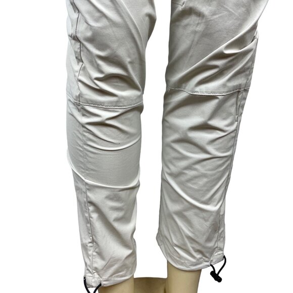 Pacsun Women's White Buckled Cargo Pants Sz M - Picture 7 of 12